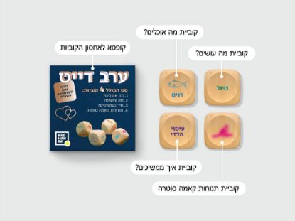 תמונה של קוביות ערב דייט